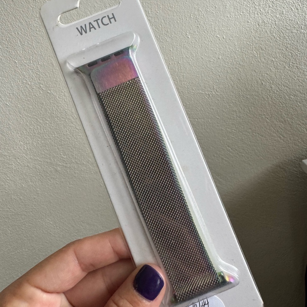 Stainlees steel Tornasol magnetic Apple Watch Band. 38\40 - Picture 2 of 6